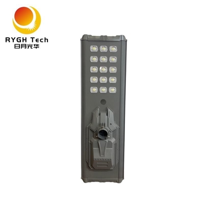ضوء الشارع المدمج من الطاقة الشمسية LED 30W مع سطوع عالي 5054 رقائق LED جهاز استشعار PIR