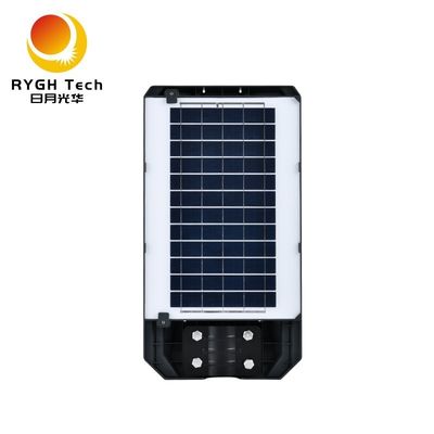 ضوء شارع LED شمسي مدمج عالي الجودة 5050 LED 10W مع جهاز تحكم عن بعد للتحكم في الإضاءة ورادار الاستشعار