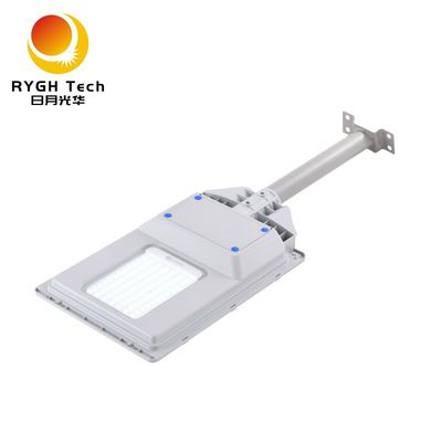 ضوء الشارع المدمج من الطاقة الشمسية LED 20W رادار الاستشعار التحكم عن بعد للمشي على الرصيف الحديقة الحديقة إضاءة الطرق LED