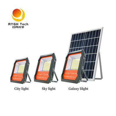 100W 200W LED ضوء الفيضانات الشمسية الضوء العالي 130lm/w للداخل