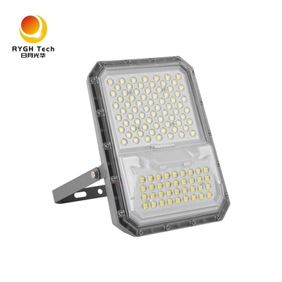 إضاءة طويلة الأمد منطقة إضاءة واسعة إضاءة خارجية 5054 رقائق LED عالية التجويف كشاف LED يعمل بالطاقة الشمسية 20 واط