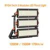 كشاف LED لملعب الكريكيت بقوة 1500 واط، 255000 لومن