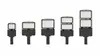 مضاد للماء AC الطاقة المتكاملة 170lm / W الألومنيوم 150W ضوء الشارع LED