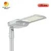 إضاءة الطرق العامة الخارجية LED Luces IP66 خلية ضوئية مصباح صندوق الأحذية هيكل عمود ألومنيوم 170lm/W متكامل 50W 100W 150W 200W مصباح شارع LED