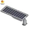 160lm/W سطوع ضوء شارع شمسي متكامل 10 واط 20 واط إضاءة طريق LED