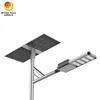 أضواء الشوارع LED المثبتة على أعمدة الحدائق التي تعمل بالطاقة الشمسية Rygh-Zc-80W، 170 لومن/واط