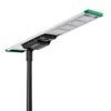 مشاريع حكومية الكل في واحد Aio متكامل 80 واط ضوء شارع LED شمسي مع كاميرا CCTV 4G
