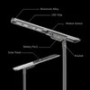 مصابيح الطرق السريعة في المناطق العامة مصابيح LED الشمسية مصابيح LED ذات جودة عالية Rygh-Fx-100W