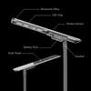 IP65 بريدجلوكس الخارجي ضوء LED الطاقة الشمسية مع عالية الجودة ريغ-فكس-100W