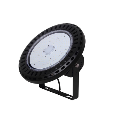 IP65 200W التجارية UFO أدى ارتفاع خليج ضوء بارد الإسكان الألومنيوم الأبيض