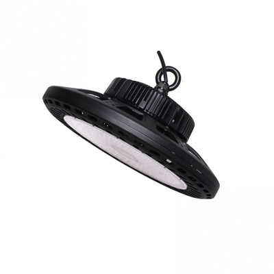 IP65 200W التجارية UFO أدى ارتفاع خليج ضوء بارد الإسكان الألومنيوم الأبيض