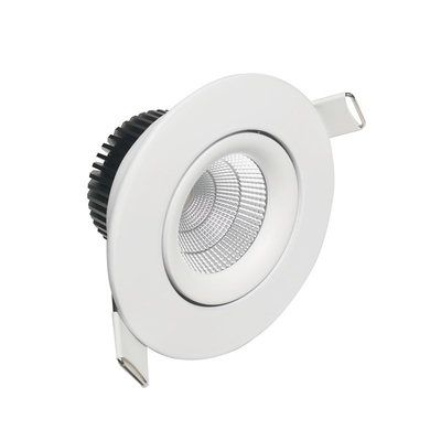 38/60 درجة زاوية الشعاع الذكية LED دوونلايتس 8W يعتم / درجة حرارة اللون قابل للتعديل