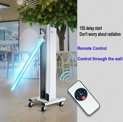 مصباح التعقيم بالأشعة فوق البنفسجية المواد الفولاذية 254nm 185nm معقم الأوزون 80w