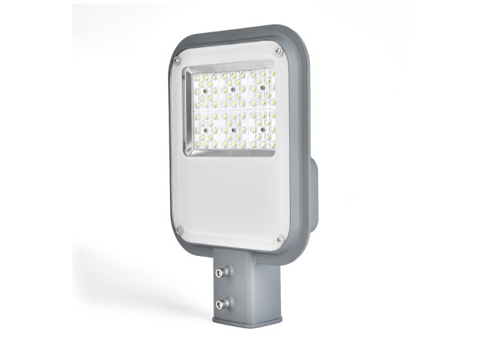 San&#39;an 3030 Chip High Lumen Led Street Light AC220V 50W 2700-6500K 100lm / w Lumen