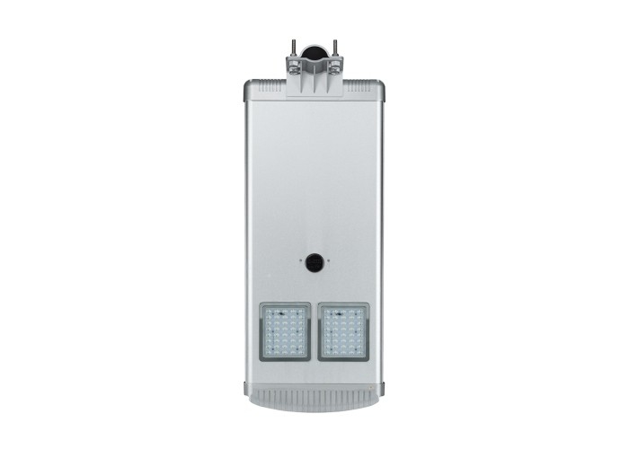 IP65 40W 170lm / w تعمل بالطاقة الشمسية أضواء الشوارع في الهواء الطلق 2700-6500K 6 ساعات من تهمة الوقت