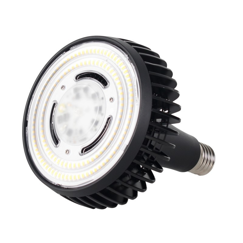 60 ° 90 ° زاوية بصرية عالية الطاقة أدى ارتفاع خليج الأضواء E40 / E39 / E27 لمبة 60W-200W