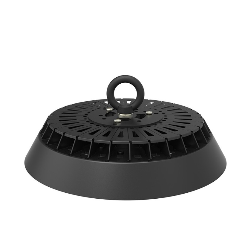 100W 150W 200W UFO LED High Bay Light IP65 مصباح المستودع الداخلي ضمان 3 سنوات