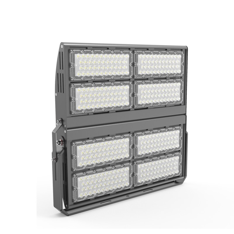 سائق Inventronics أدى ضوء الفيضانات تركيبات الألومنيوم الإسكان 800W 960W لسوبر ماركت المصنع