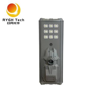 ضوء الشارع المدمج من الطاقة الشمسية LED 30W مع سطوع عالي 5054 رقائق LED جهاز استشعار PIR