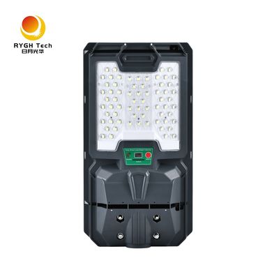 ضوء شارع LED شمسي معتمد بشهادة CE مع مستشعر حركة مدمج IP65 للطرق السريعة للاستخدام الخارجي هيكل ABS مزود بالطاقة